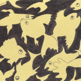 Gold Fishes Greeting Card
